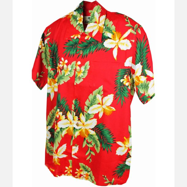 Cayo red Hawaii skjorte - - mænd -