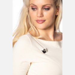 Pristine Love svane Broche