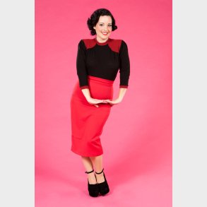 Miss Candyfloss Adelin Rose pencil skirt
