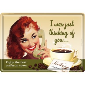 Postkort I was just thinking