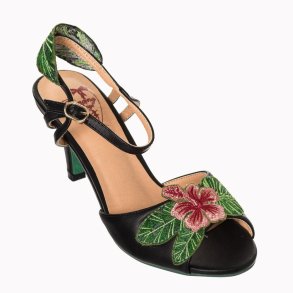 April Love Sandal i sort