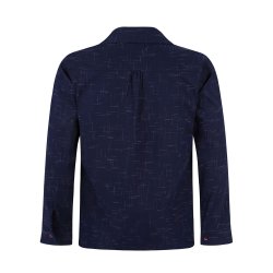Adam Crosshatch Skjorte Navy