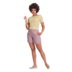 Bow Knit Jumper Lime