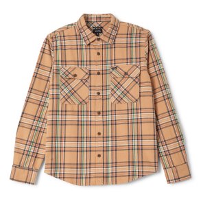 Brixton Bowery Flannel skjorte Khaki/Multi