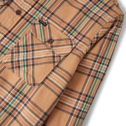 Brixton Bowery Flannel skjorte Khaki/Multi