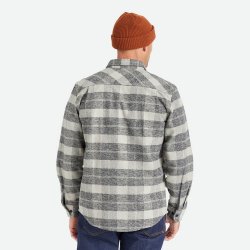 Brixton Bowery Heavy Weight Flannel charcoal