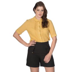 Boxy Textured 50er skjorte