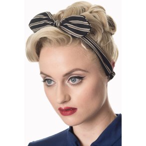 Brandy Stribet Hrbnd sort