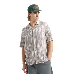 Brixton Bunker Twisted Stripe Robust Red