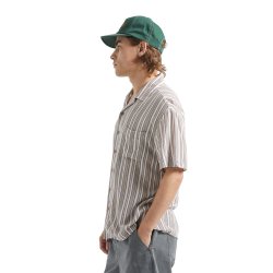 Brixton Bunker Twisted Stripe Robust Red