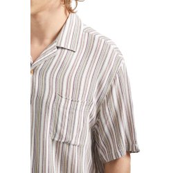 Brixton Bunker Twisted Stripe Robust Red