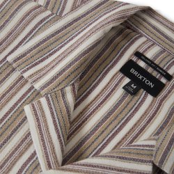 Brixton Bunker Twisted Stripe Robust Red