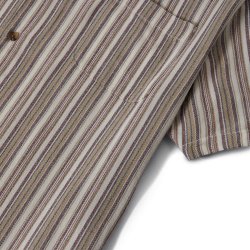 Brixton Bunker Twisted Stripe Robust Red