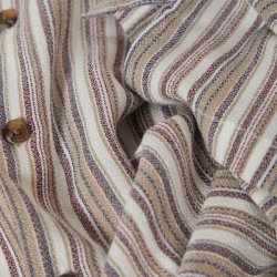 Brixton Bunker Twisted Stripe Robust Red