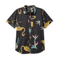Brixton Charter Print Flamingo
