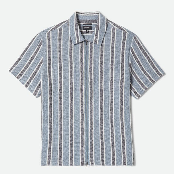 Brixton The Dexter Textured Stripe