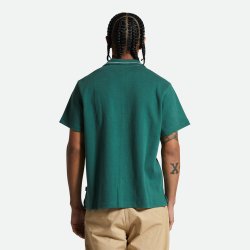 Brixton Bunker Jacquard Green