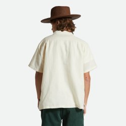 Brixton Bunker Linen Blend Whitecap