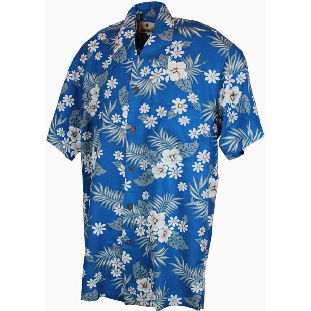 Bahamas blue Hawaii skjorte
