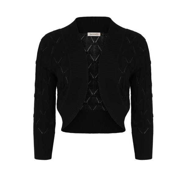 Eden Retro sort bolero