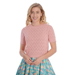 Sweet Gardina jumper i pink
