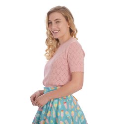 Sweet Gardina jumper i pink