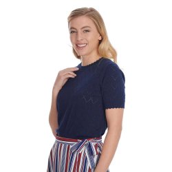 Sweet Gardina jumper i navybl