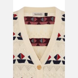 White Kitty Sail cardigan 