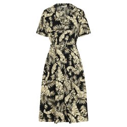 Black Yvette skjortekjole