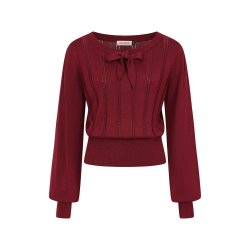 Angel Pointelle striktr�je i burgundy