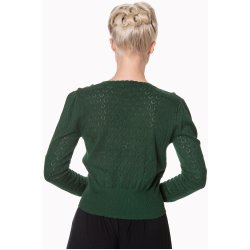 Basic Instinct top med wrap effekt grn