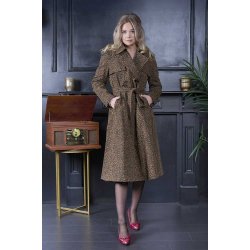 Taylor Leopard trenchcoat