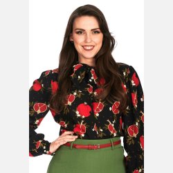 Smalt klassisk burgundy blte