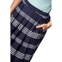 Sail Away Pleats swing nederdel 