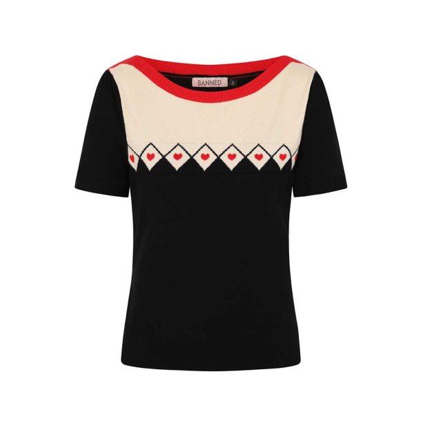 Winona Jumper med hjerter