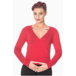 Basic Instinct top med wrap effekt r�d