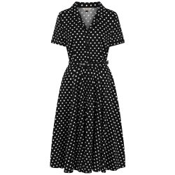 Banned Bella Polka Swing 1950'er skjortekjole