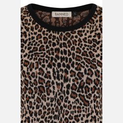 Banned Retro Sheena Leopard top