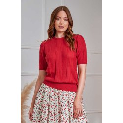 Banned Retro Ruby Heart 50er striktr�je i r�d