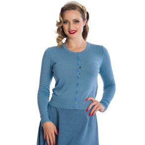 Winter Storm cardigan i lysebl