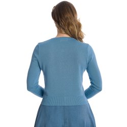 Winter Storm cardigan i lysebl