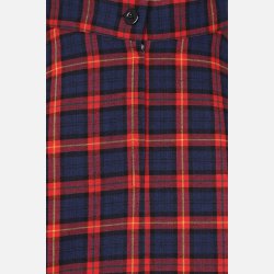 Mrs Claus Check Swing nederdel Rd