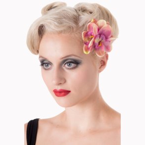 Hrblomst i stvet pink