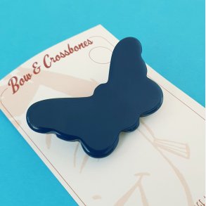 Penelope Royal Blue sommerfugl broche