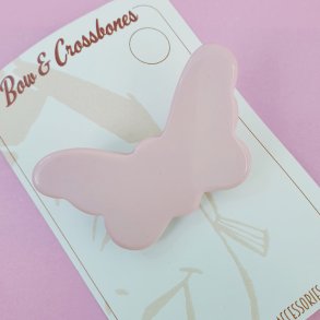 Penelope Pale Pink sommerfugl broche