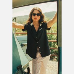 Brixton Bunker Block Boyfriend skjorte