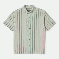 Brixton Cru Stripe Beige Pine/Aquatic