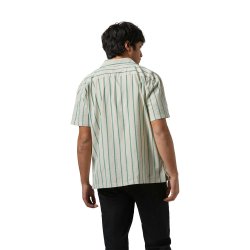 Brixton Cru Stripe Beige Pine/Aquatic