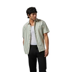 Brixton Cru Stripe Beige Pine/Aquatic