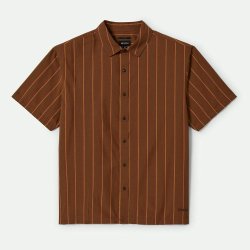 Brixton Cru Stripe Burnt Copper